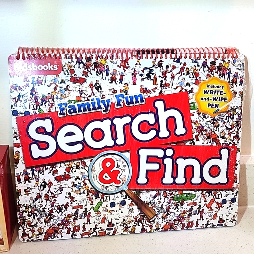 Search & Find with write and wipe pen. New Sealed.